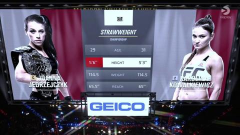 UFC 205 - Karolina Kowalkiewicz vs Joanna Jedrzejczyk - Nov 12, 2016