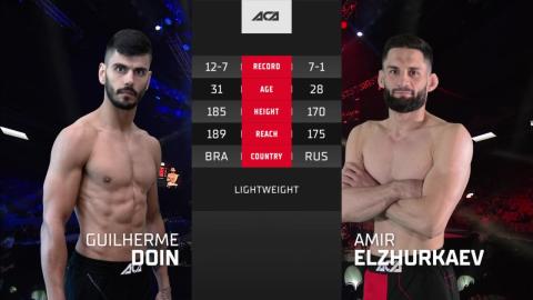 ACA 159 - Amir Elzhurkaev vs Guilherme Doin - June 15, 2023