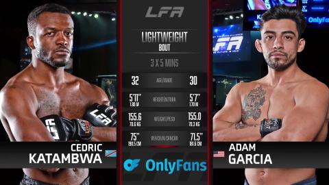 LFA 149 - Cedric Katambwa vs Adam Garcia - Jan 06, 2023