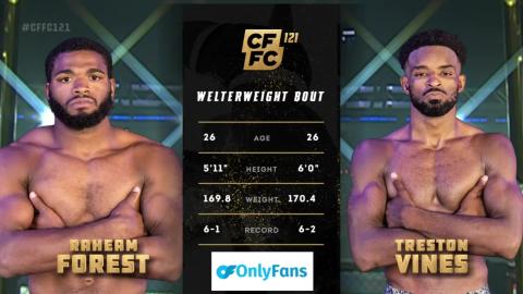 CFFC 121 - Raheam Forest vs Treston Vines - July 13, 2023