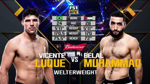 UFC 205 - Vicente Luque vs Belal Muhammad - Nov 12, 2016
