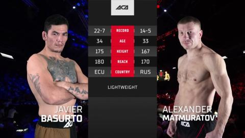 ACA 159 - Alexander Matmuratov vs Javier Basurto - June 15, 2023