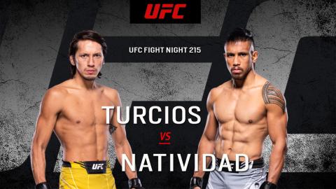 UFC Fight Night 215 - Ricky Turcios vs Kevin Natividad - Nov 19, 2022
