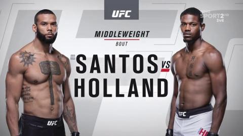 UFC 227 - Thiago Santos vs Kevin Holland - Aug 4, 2018