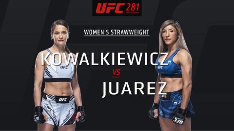 UFC 281 - Karolina Kowalkiewicz vs Silvana Gomez Juarez - Nov 12, 2022