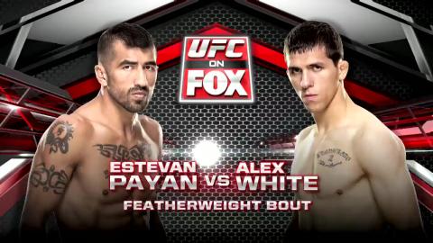 UFC on FOX 11 - Estevan Payan vs Alex White - Apr 19, 2014