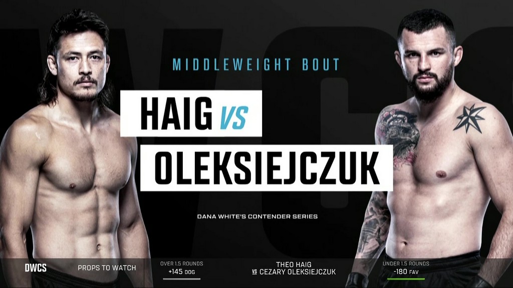 DWCS - S9W4 - Theo Haig vs Cezary Oleksiejczuk - September 2, 2025