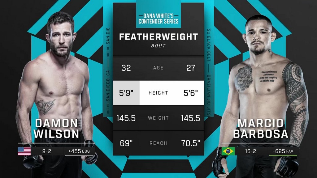 DWCS - S9W3 - Damon Wilson vs Marcio Barbosa - August 26, 2025