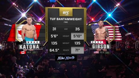 UFC 292 - Brad Katona vs Cody Gibson - August 20, 2023