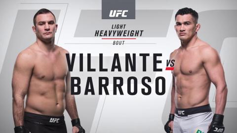 UFC 220 - Gian Villante vs Francimar Barroso - Jan 19, 2018