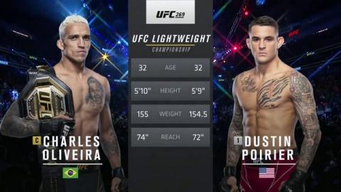 UFC 269 - Charles Oliveira vs. Dustin Poirier - Dec 11, 2021