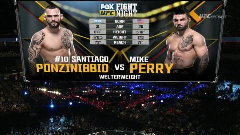 UFC on Fox 26 - Santiago Ponzinibbio vs Mike Perry - Dec 16, 2017