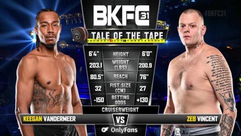 BKFC 31 - Keegan Vandermeer vs Zeb Vincent - Oct 15, 2022