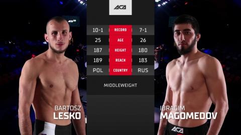 Ibragim Magomedov vs. Bartosz Leśko - Sep - 11, 2021