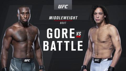 UFCFN 200 - Tresean Gore vs Bryan Battle - Feb 5, 2022