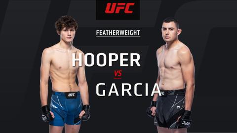UFC Fight Night 213 - Chase Hooper vs Steve Garcia - Oct 30, 2022