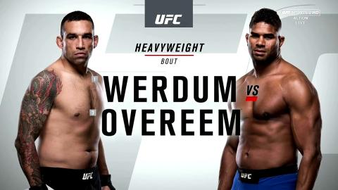 UFC 213 - Fabricio Werdum vs Alistair Overeem - Jul 9, 2017