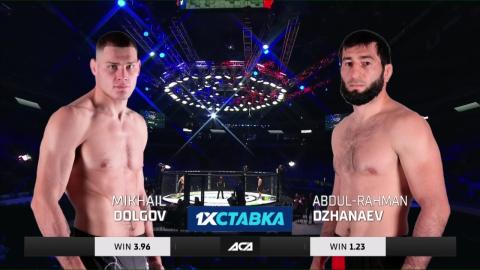 ACA 148 - Abdul-Rakhman Dzhanaev vs Mikhail Dolgov - Nov 18, 2022