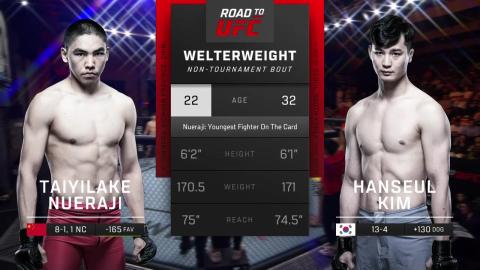 UFC Shanghai Episode 2 - Taiyilake Nueraji vs Han Seul Kim - May 26, 2023
