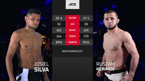 ACA 161 - Rustam Kerimov vs Josiel Silva - August 10, 2023