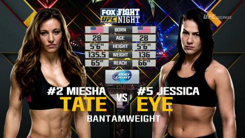 UFC on FOX 16 - Miesha Tate vs Jessica Eye - Jul 25, 2015