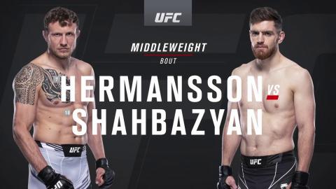 UFCFN 188 - Jack Hermansson vs Edmen Shahbazyan - May 22, 2021