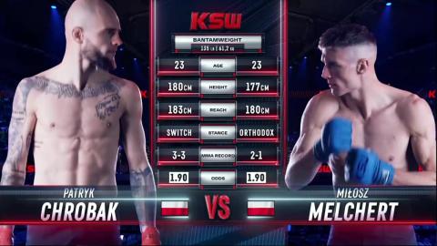 KSW 84 - Patryk Chrobak vs Miłosz Melchert - July 14, 2023