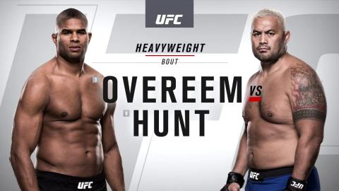 UFC 209 - Mark Hunt vs Alistair Overeem - Mar 4, 2017