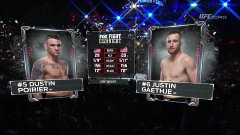 UFC on Fox 29 - Dustin Poirier vs Justin Gaethje - Apr 14, 2018