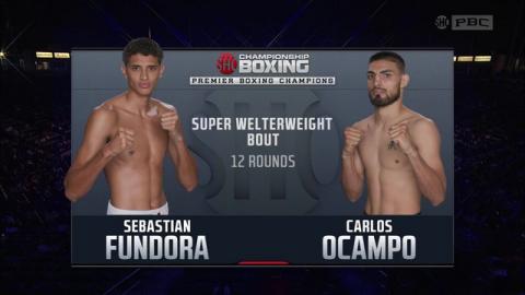 Boxing - Sebastian Fundora vs Carlos Ocampo - Oct 08, 2022