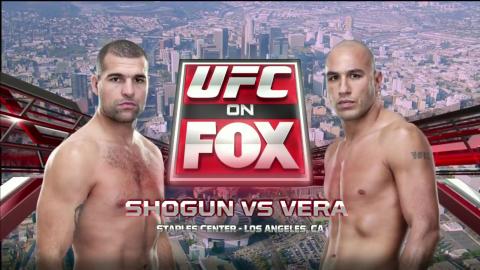 UFC on FOX 4 - Mauricio Rua vs Brandon Vera - Aug 4, 2012
