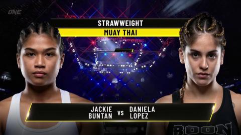 Jackie Buntan VS Daniela Lopez - Sep 03 - 2021