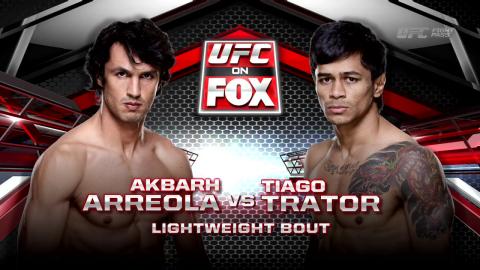 UFC on FOX 12 - Akbarh Arreola vs Tiago Trator - Jul 25, 2014