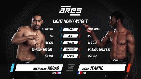 Ares FC 14 - Jeanne vs. Arcas - April 07, 2023