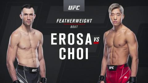 UFC on ESPN 25 - Julian Erosa vs SeungWoo Choi - Jun 19, 2021