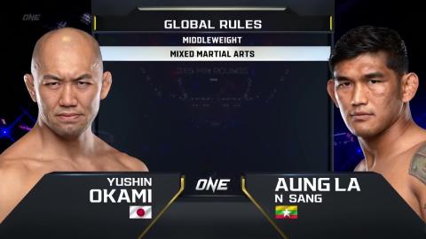 ONE Championship 163 - Yushin Okami vs Aung La N Sang - Nov 19, 2022