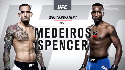 UFC 203 - Yancy Medeiros vs Sean Spencer - Sep 10, 2016