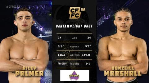 CFFC 118 - Palmer vs Marshall - April 01, 2023