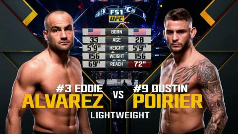 UFC 211 - Eddie Alvarez vs Dustin Poirier - May 13, 2017