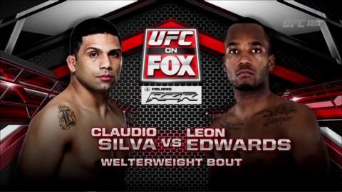 UFC Fight Night 56 - Leon Edwards vs Claudio Silva - Nov 8, 2014
