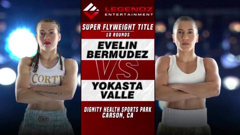 Boxing - Evelyn Nazarena Bermudez vs Yokasta Valle - Nov 26, 2022