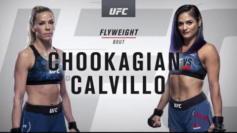 UFC 255: Katlyn Chookagian vs Cynthia Calvillo - Nov 22, 2020