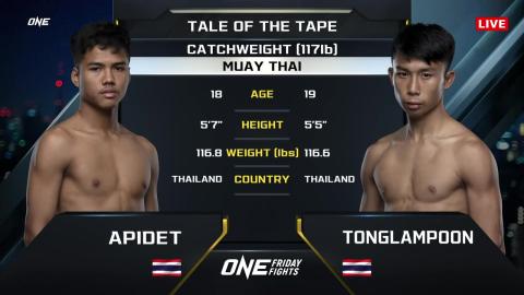 One Friday Fights 31 - T. MaimornForest vs Apidetch Fairtex - August 31, 2023