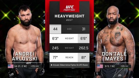 UFC on ESPN 46 - Arlovski vs. Mayes - Jun 03, 2023
