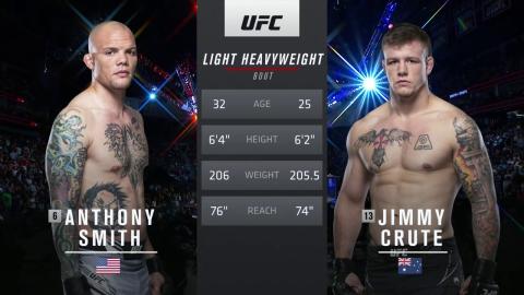 UFC 261: Anthony Smith vs Jimmy Crute - Apr 25, 2021