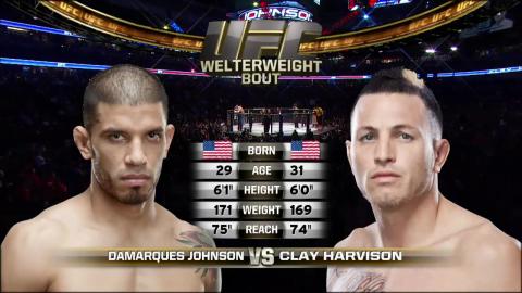 UFC on FOX 1 - DaMarques Johnson vs Clay Harvison - Nov 12, 2011