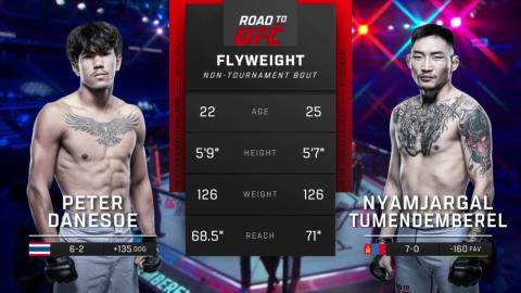 Road to UFC - N. Tumendemberel vs Peter Danesoe - August 26, 2023