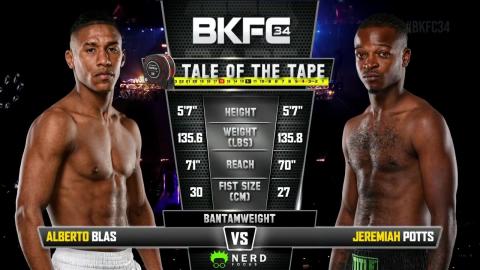 BKFC 34 - Alberto Blas vs Jeremiah Potts - Dec 03, 2022