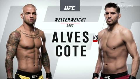 UFC 210 - Thiago Alves vs Patrick Cote - Apr 8, 2017