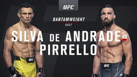 UFC - Douglas Silva de Andrade vs. Gaetano Pirrello - Oct 02, 2021